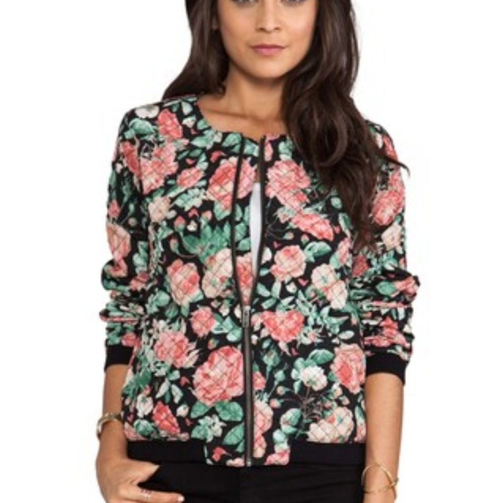 Lovers and Friends Catch Up Bomber Jacket M